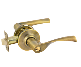 Защелка врезная ЗВ 2-05/860 AB PS витая бронза защелка Нора/Isparus