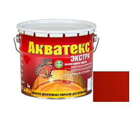 Тонирующий антисептик алкидный Рогнеда Акватекс-экстра красное дерево 0,8л /6/