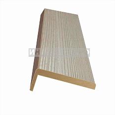 Наличник экошпон цвет беленый дуб телескоп 2,2м 75*8мм к Брайтон,Парма /10/ РАСПРОДАЖА