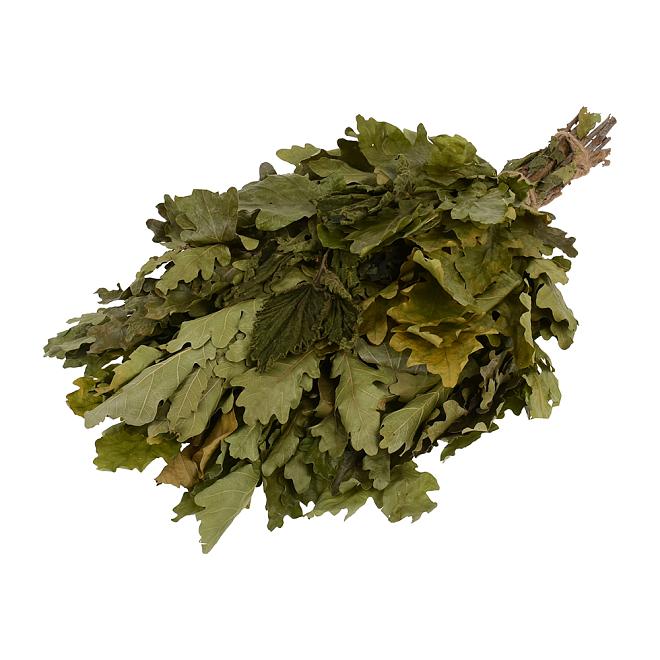 Веник для бани дубовый с крапивой /32011/