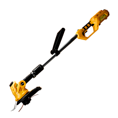 Триммер аккумуляторный Huter GET-40-3Li 40В акк Li-ion 3А/час 8000 об/мин леска 1,6мм 31см 3,7кг