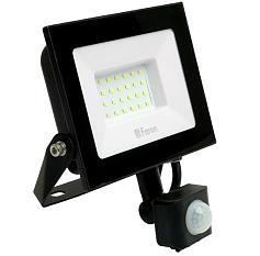 Прожектор светодиодный 30W + датчик движения 6400К IP44 LL-907 Feron 29557