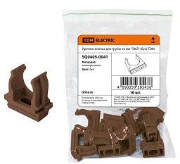 Клипса 16мм Бук для гофрошланга /1уп=10шт/ ТДМ SQ0405-0041