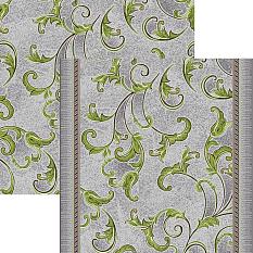 Палас Войлок 2*3,5 1288 зел /Абстр/