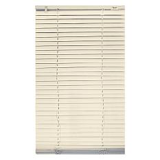 Жалюзи горизонтальные ПВХ ванильные 60*160