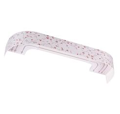 Карниз потолочный Галант Элегия 2,4м хром 3-х полозный с поворотом 7см