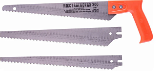 Ножовка садовая 300мм комплект из 3-х полотен пластиковая ручка 