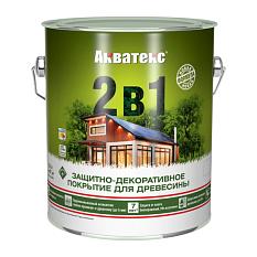 Тонирующий антисептик алкидный Рогнеда Акватекс калужница 2,7л /4/