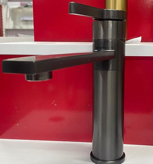 Смеситель Dominion тюльпан TP10625-GA оружейно-серый матовый