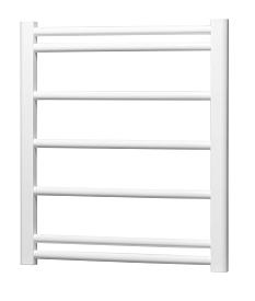 Полотенцесушитель стальной белый Wertrus TR01 80x50-7