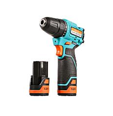 Аккумуляторная дрель Sturm 12В CD1235BL&nbsp;&nbsp;2 Li-ion акк 2,0А/час 1400об/мин 35Нм 10мм 1кг короб