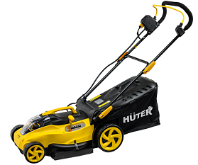 Газонокосилка аккумуляторная Huter CLM-40 Li 40В 4А/час 38см 45л травосборник пластик+ткань