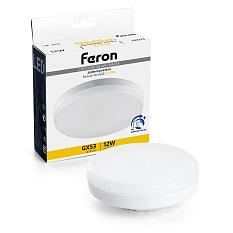 Лампа светодиодная GX53 12Вт 230V 2700K LB-456 диммируемая таблетка теплый 51064