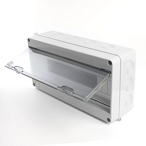 Бокс пластик ЩРН-П 18 мод с дверцей IP65 363х198х100 39193 — фото в Интердекор
