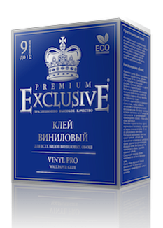 Клей Exclusive для обоев виниловый 250гр /24/