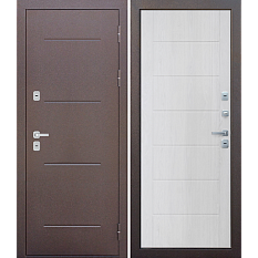 Дверной блок метал Изотерма 11-1 205*86 1,4мм левая астана милки 2 замка