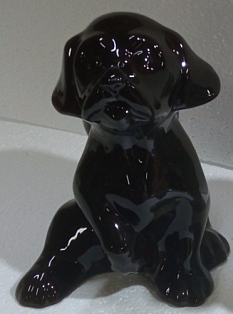 Подставка под ерш керамическая Дружок моно/черн