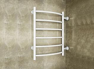 Полотенцесушитель нержавеющий белый Классик П7 50х80 Д32&nbsp;&nbsp;/RAL 9016/ ///