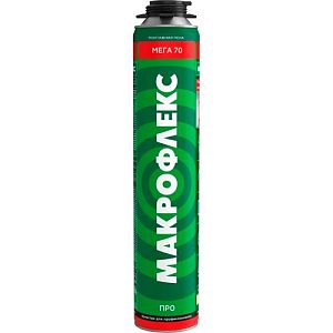 Пена монтажная профи Макрофлекс/Makroflex70 880мл всесезонная /1454134/ — фото в Интердекор