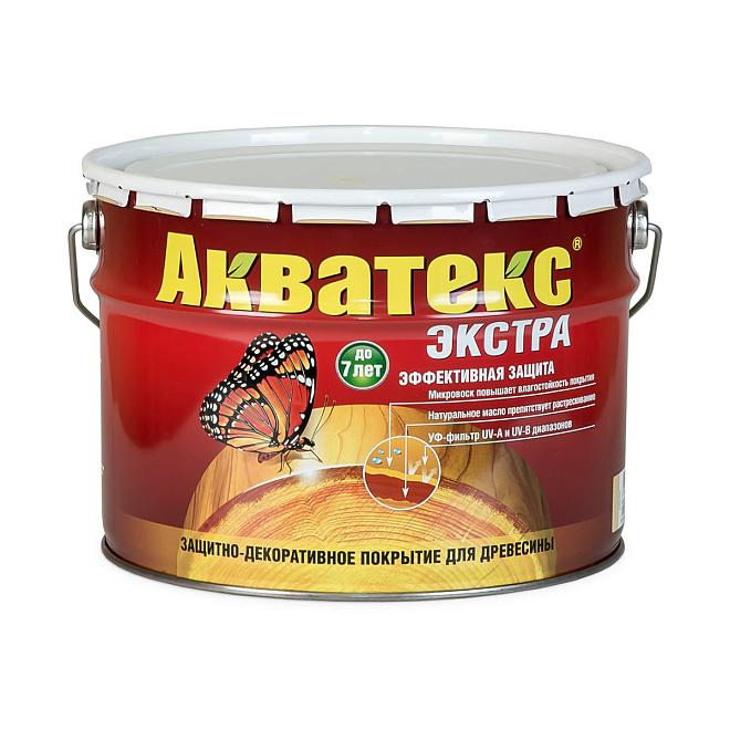 Тонирующий антисептик алкидный Рогнеда Акватекс-экстра тик 9л