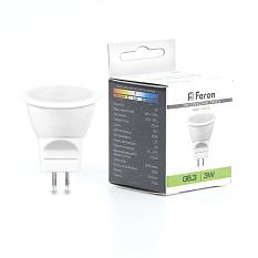 Лампа светодиодная G5.3 MR11 3Вт 220V 4000К дневной 25552