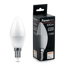 Лампа светодиодная Е14 Свеча 7,5Вт 230V 2700K LB-1307 OSRAM LED теплый 38053