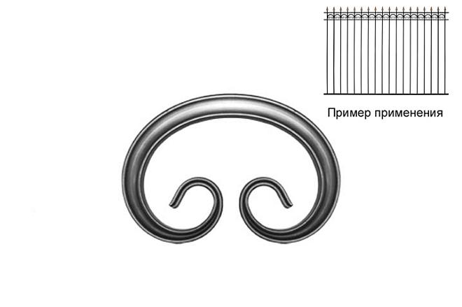 Вензель 140*96мм Труба 15мм
