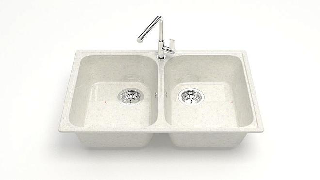 Мойка Z260 двойная Q7 хлопок 32х42см H18см Marrbaxx