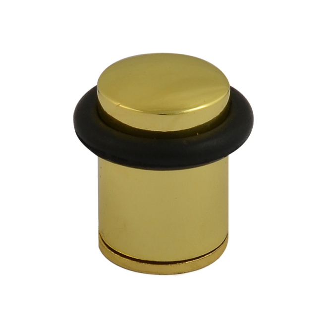 Ограничитель дверной 105 цилиндр золото