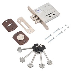 Замок врезной ЗВ 8-8У/15/13 прямоуг ригель /79600/79900