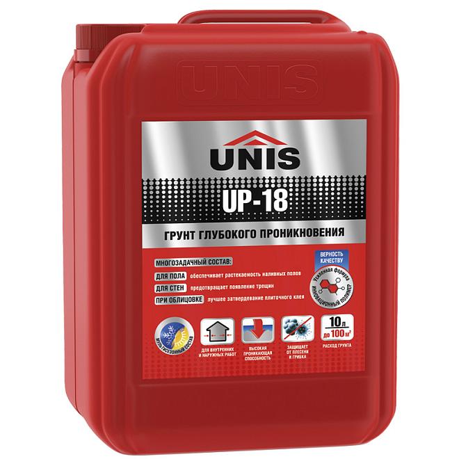 Грунтовка глубокого проникновения Юнис ГП UP-18 10л /75/