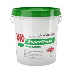 Шпатлевка латексная Sheetrock/ Danogips Superfinish 17л/28кг финишная