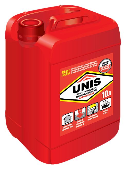 Грунтовка глубокого проникновения Юнис ГП 5л /75/