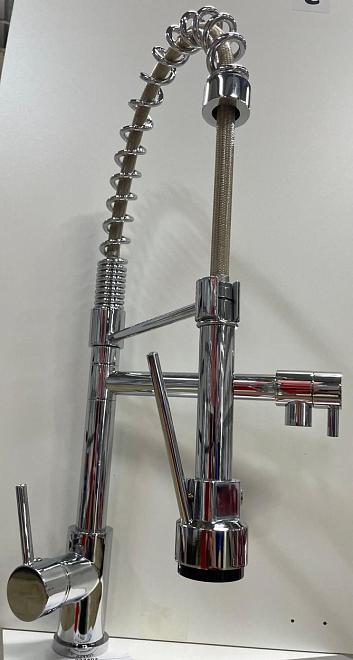 Смеситель елка Dominion KITP-042 биканальный излив