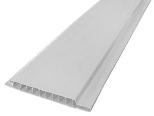 Панель ПВХ Вагонка белая 10*3,0*0,08мм