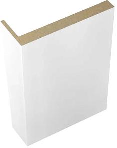 Наличник экошпон цвет эмалит белый телескоп 2,15м 70*10мм к М221,231,327,180 /10/