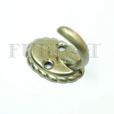 Крючок одинарный носорог 40мм мат.хром 951/2103 //д