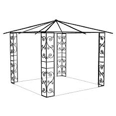 Беседка Шатер кованая ш3000*д3000*в2850мм каркас