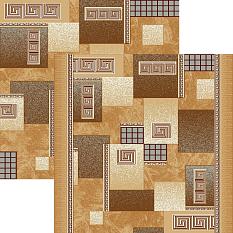 Дорожка Войлок 0,8м 1286 беж /Абстр/