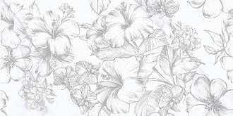 Керамическая плитка стена Азори Carrara Flowers 31,5*63