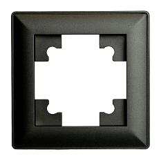 Stekker Катрин черная установочная рамка 1-я PFR00-7001-05 39812