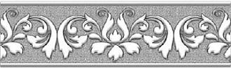 Бордюр Нефрит-Керамика Преза серый 05-01-1-62-04-06-1015-0 6*20