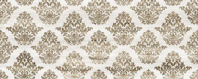 Вставка Березакерамика Винтаж светло бежевая 20*50