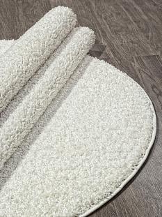 Ковер Пушистики Макао 1,5*2,3 S600 крем ОВАЛ