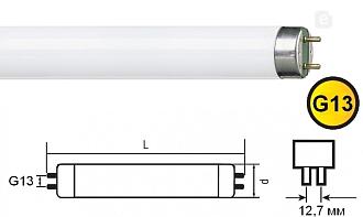 Лампа дневного света лд 40-2  859/30/SQ0355-0030