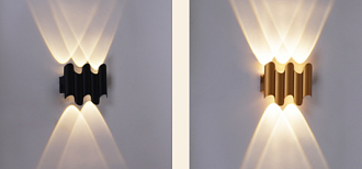 Бра 86851-9/5 LED*5W черн