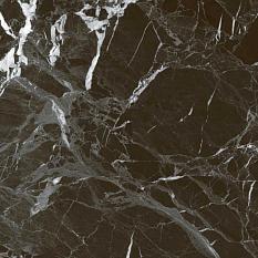 Керамогранит пол Грани Таганая Simbel Pitch мрамор черно-серый 60*60