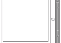 Светильник светодиодный Армстронг AL2115 59х59см 36Вт 2700лм 6500К 21085 накладной/встраиваемый призма