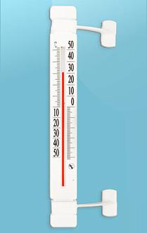 Термометр оконный на липучке тб-223 в блистере