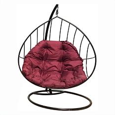Кресло подвесное Кокон 3 кованые ш1180*г700*в1220м с подушкой цвета в ассортименте